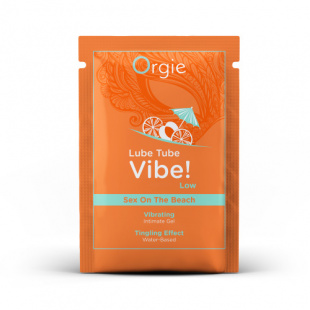 ���� ��������� � �������� �������� Orgie Lube Tube Vibe Low Sex On The Beach - 2 ML