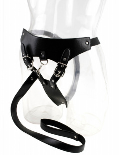 ������� ���������� � �������� Chastity Panty & Leash